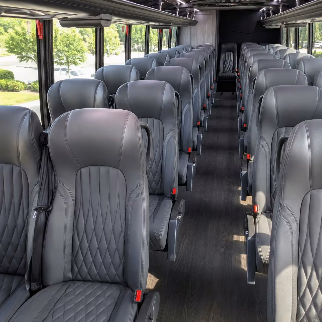 28 passenger minibus inside