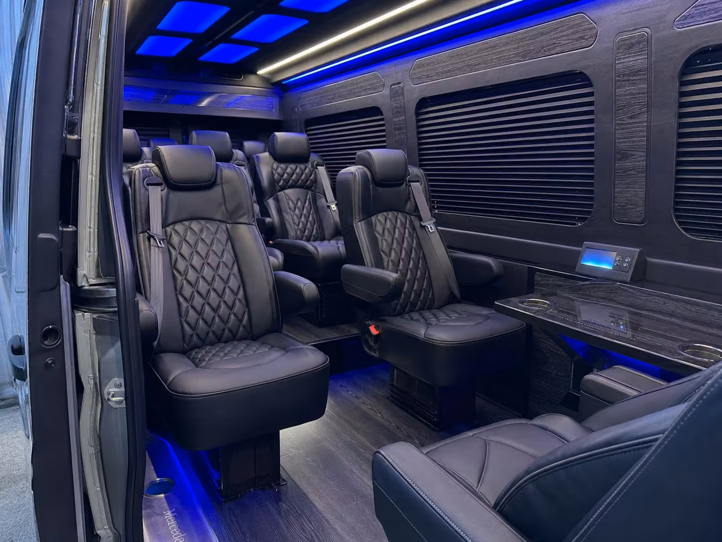 sprinter van transportation for groups and events across fresno