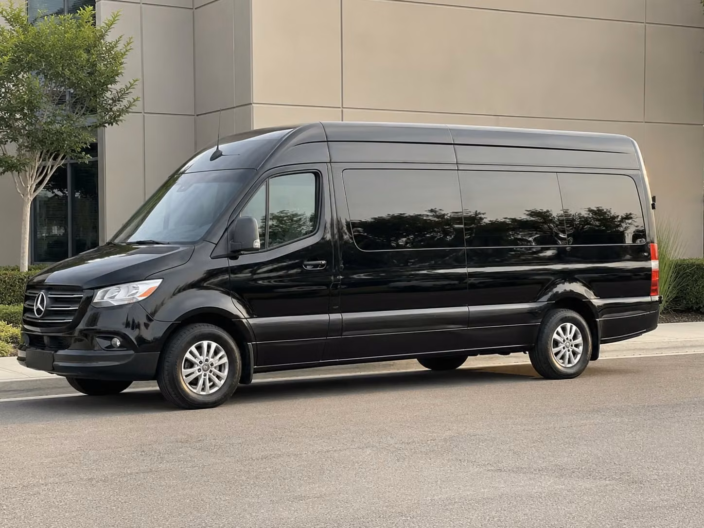 sprinter van with driver